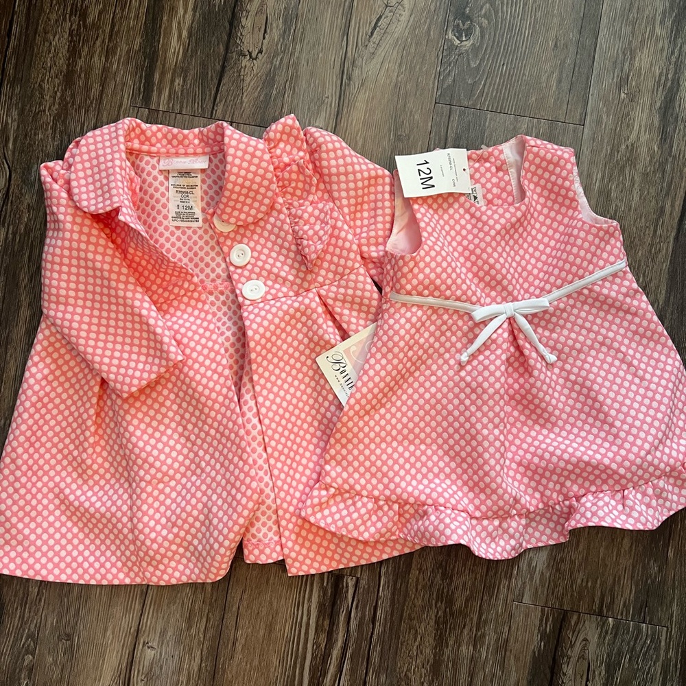 Bonnie Baby dress, new for 12 months